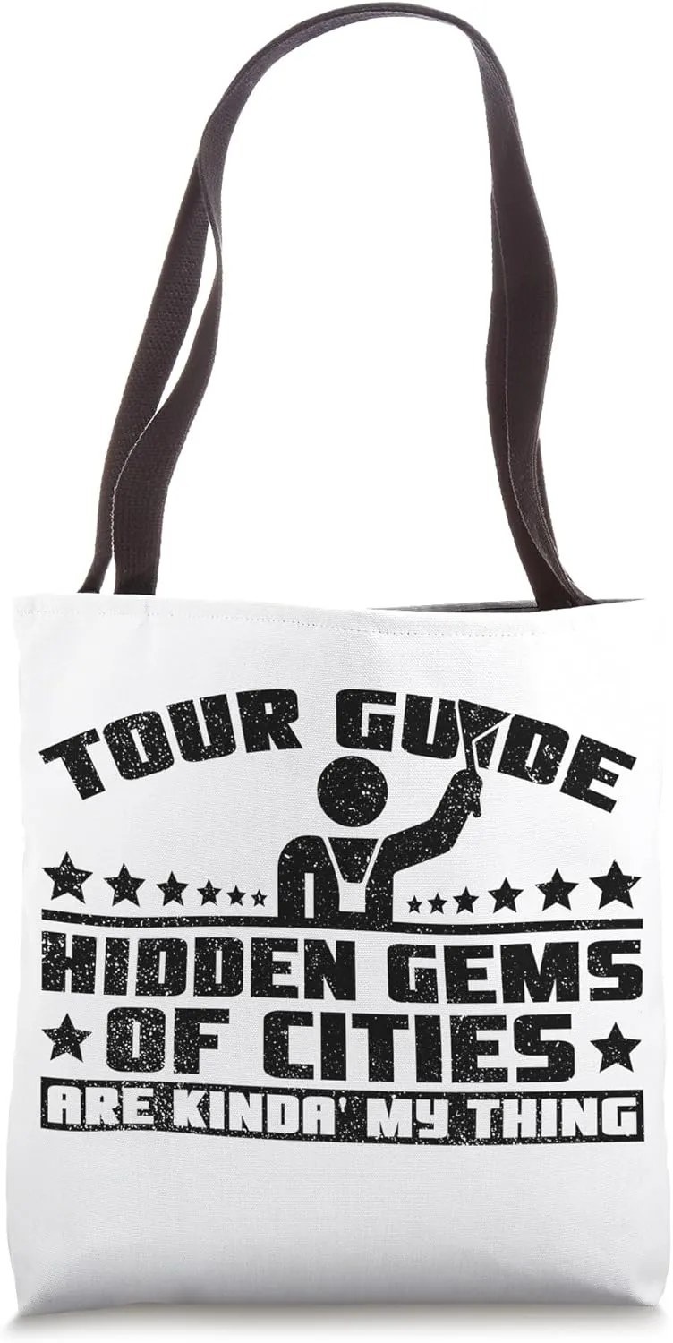 City Tour Guide Design For A City Travel Guide Tote Bag