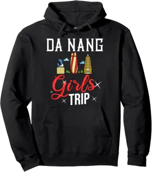 City Trip Skyline Map Travel Pullover Hoodie