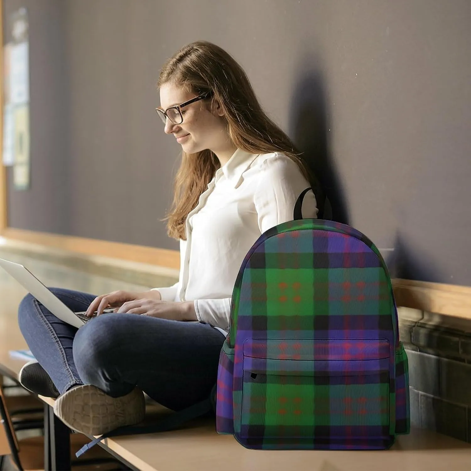Clan MacDonald Donald Casual Lightweight Large Capacity Travel Backpack Unisex