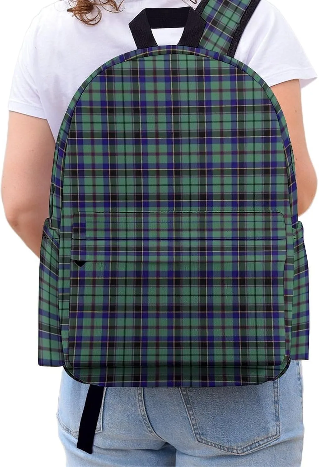 Clan Stevenson Tartan Casual Lightweight Large Capacity Travel Backpack Unisex