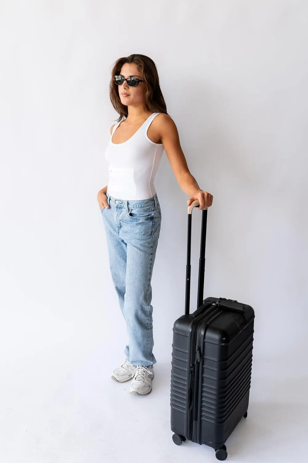 Clever Travel Companion Womens Tank Top with 1 Hidden Zipper Pocket, 100% Pickpocket Proof Holiday Tour Sleeveless Tee Shirt