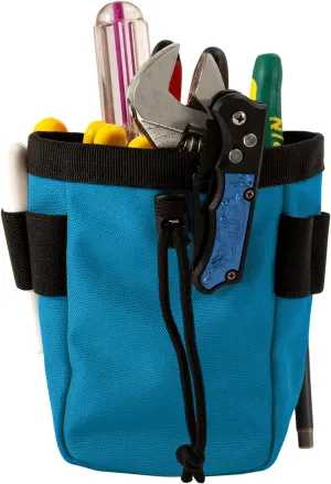 Clip-On Screws and Nails Tool Belt Bag for Tools,Bolt Storage Pouch, Mini Organizer Pocket Attachment for Tool Belt, Great for an Electrician, HVAC Tech, Plumber, Carpenter, Contractor