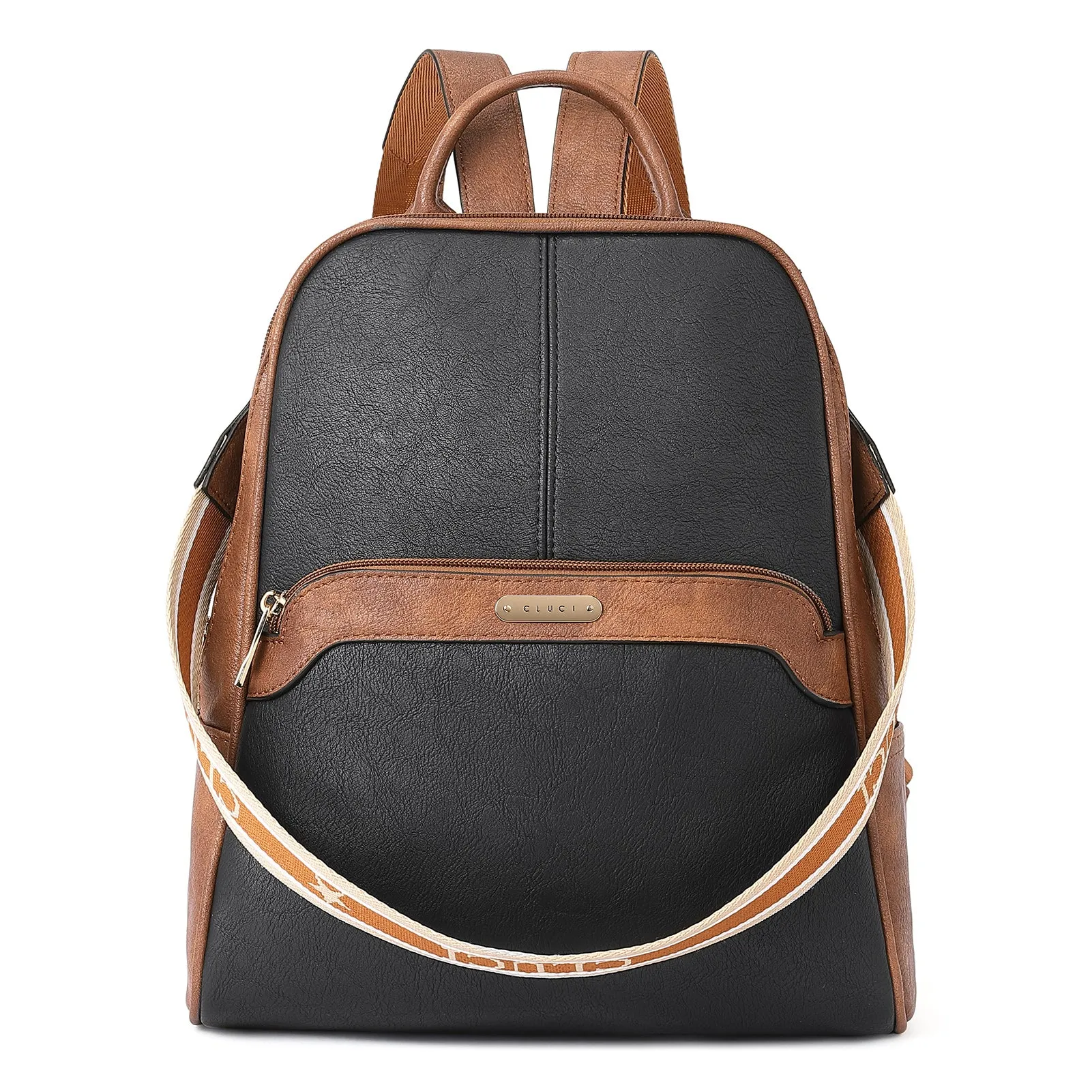 CLUCI Womens Backpack Purse Leather Convertible Bookbag Purses Travel Ladies Designer Daypack Shoulder Bags