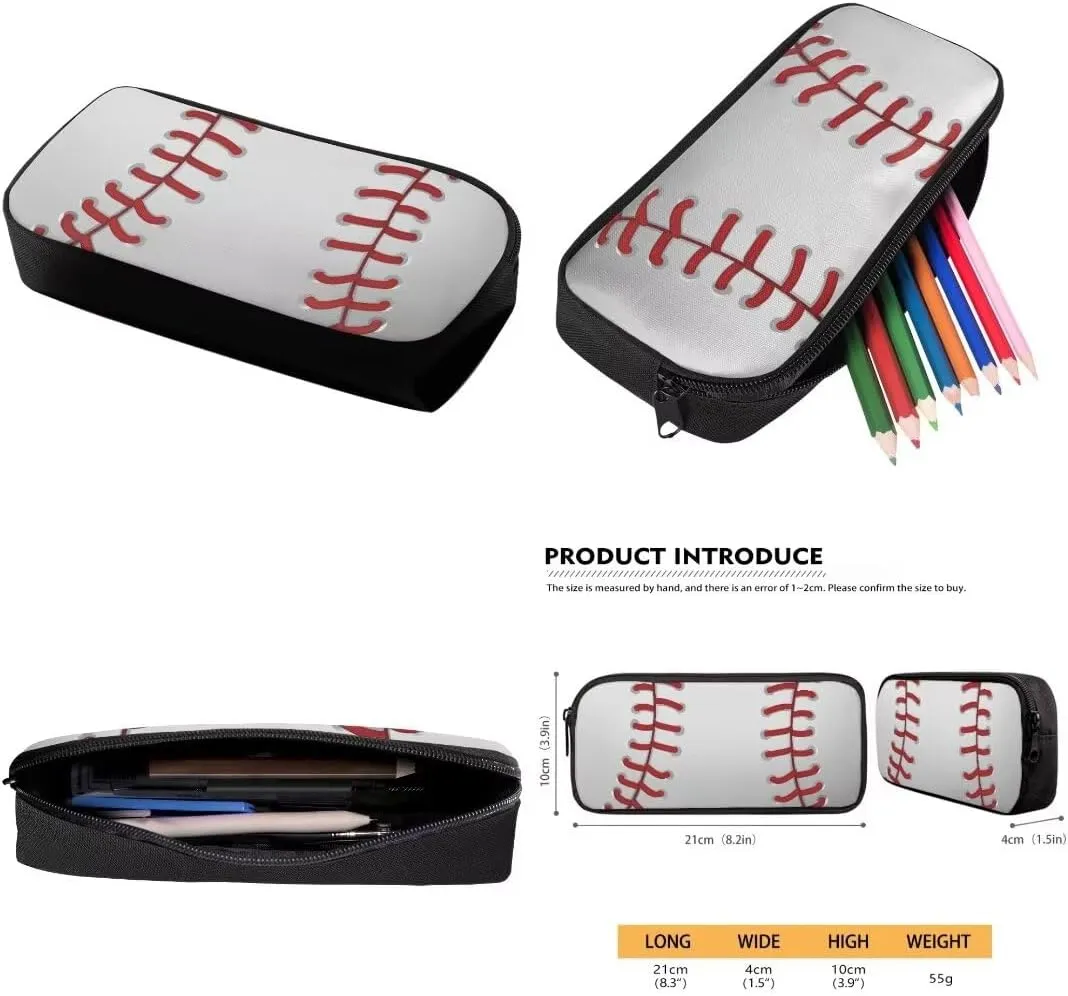 Coldinair Baseball Backpack for Boys,Elementary Middle School Book Bag for Kids Teen with Lunch Box Pencil Case Bag Back to School Supplies Large Capacity Daypack Satchel Laptop Bag