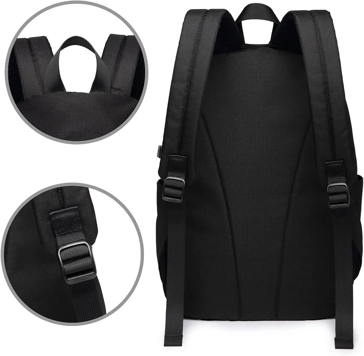 Colorful Autism Awareness Travel Laptop Backpack for Women Men, 17 Inch Business Backpack with USB Charger Port