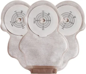 Colostomy Bag for Kids, One Piece Ostomy Bags Hook Loop Closure Drainable Pouches Children’s Ostomy Supplies Ileostomy Stoma Care Cut to Fit 15-40mm 10pcs