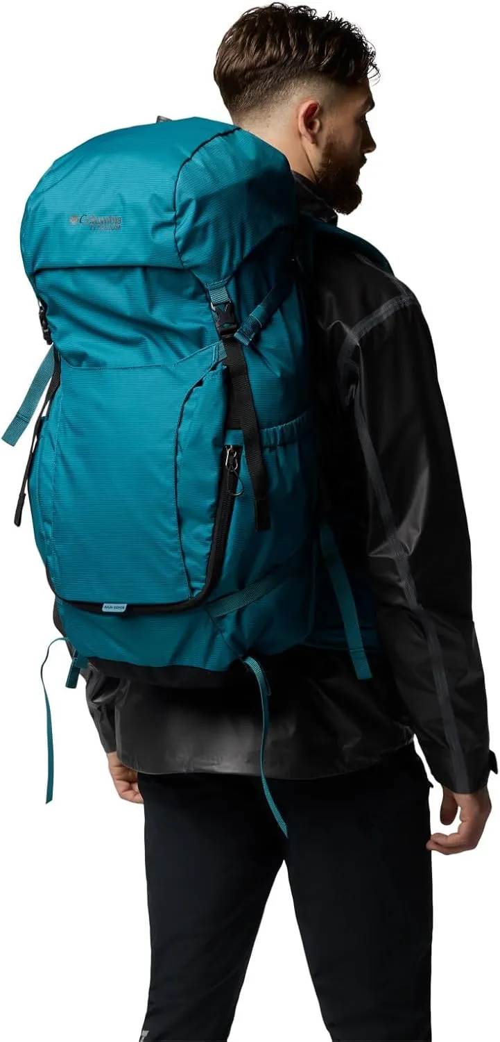 Columbia Unisex Triple Canyon 60L Backpack, River Blue, S/M