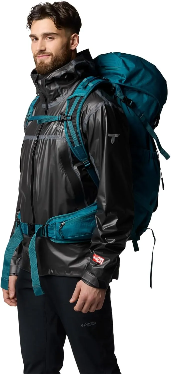 Columbia Unisex Triple Canyon 60L Backpack, River Blue, S/M