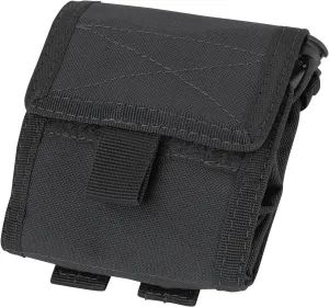 Condor Elite MA36-002 Roll-Up 4.5 x 5 inches Utility Pouch (Black)