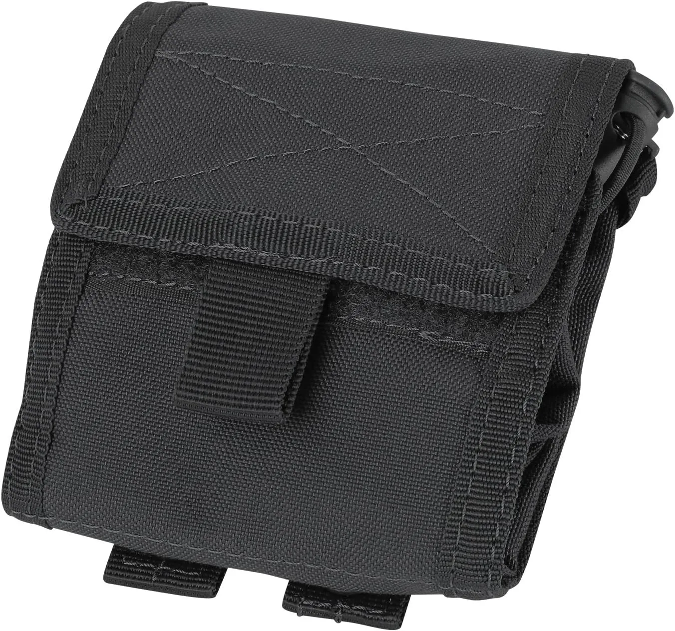 Condor Elite MA36-002 Roll-Up 4.5 x 5 inches Utility Pouch (Black)