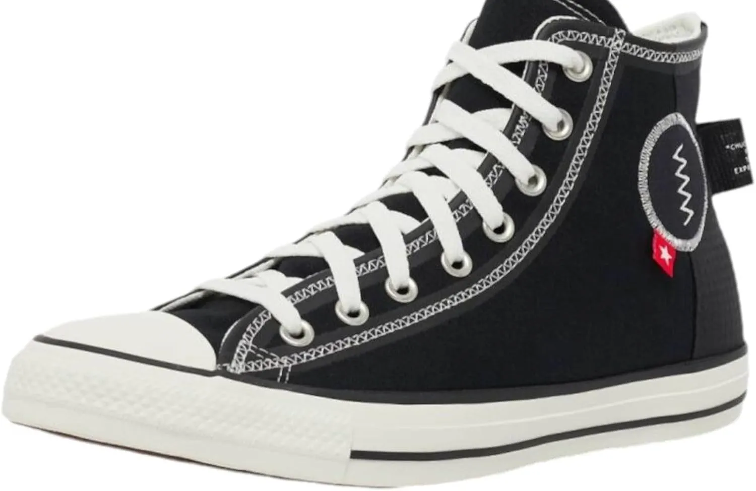 Converse Chuck Taylor All-Star Future Utility (Black/Black/Egret, 10.5 Men/12.5 Women)