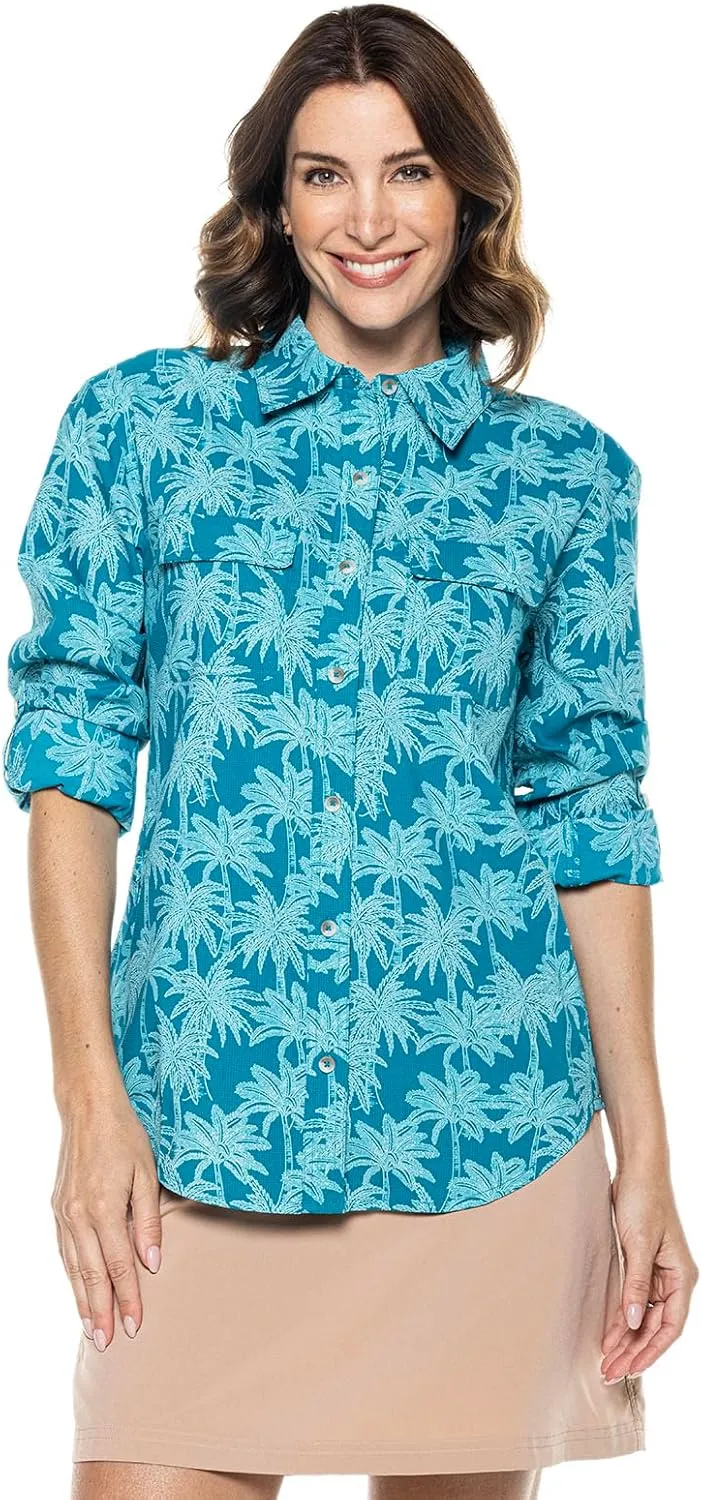 Coolibar UPF 50  Women's Mylitta Travel Shirt - Sun Protective