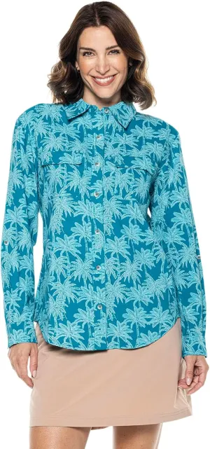 Coolibar UPF 50  Women's Mylitta Travel Shirt - Sun Protective