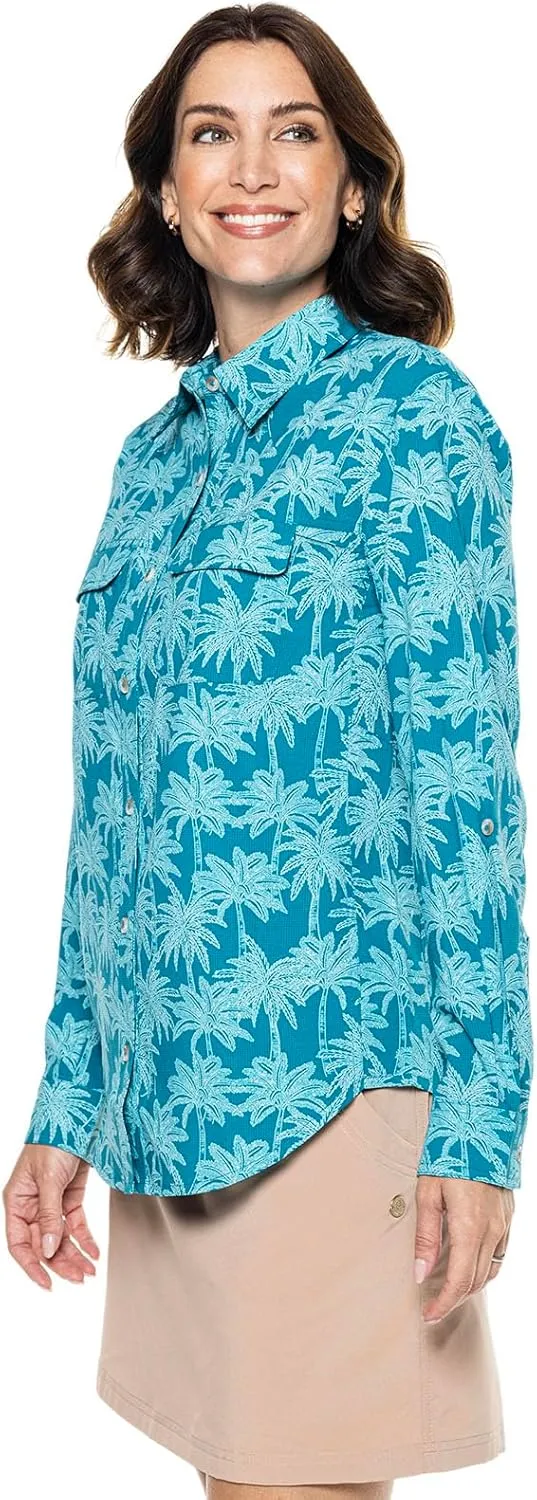 Coolibar UPF 50  Women's Mylitta Travel Shirt - Sun Protective