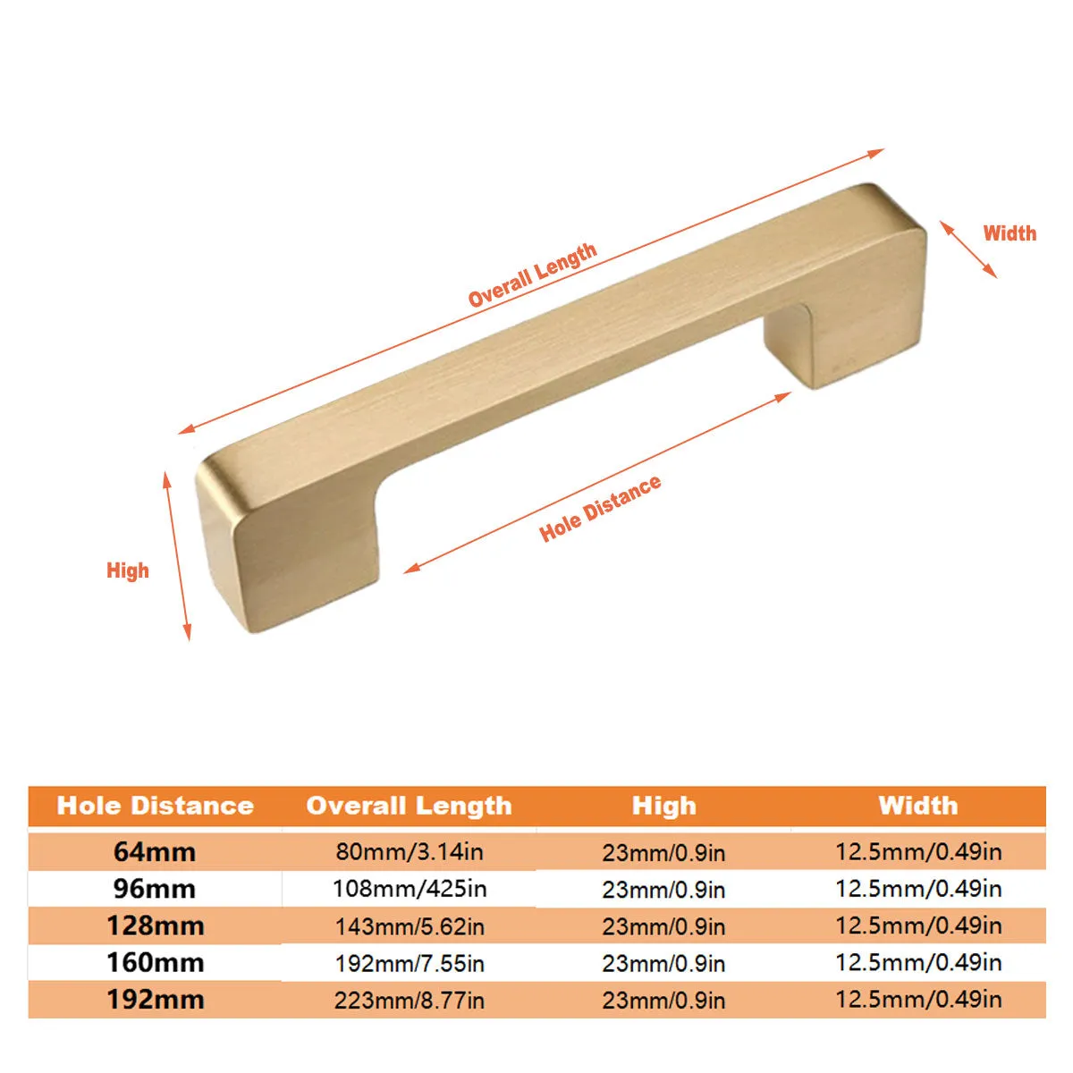 Copper Cabinet Drawer Handles – Elegant & Durable Handles for Cabinets