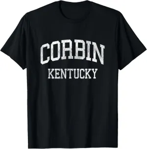 Corbin Kentucky KY Vintage Athletic Sports Design T-Shirt