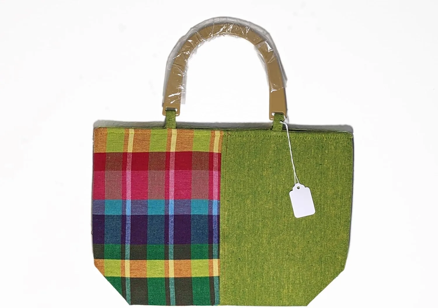 Cotton Handloom Hand bag, Great for everyday use, Double handles, Light weight