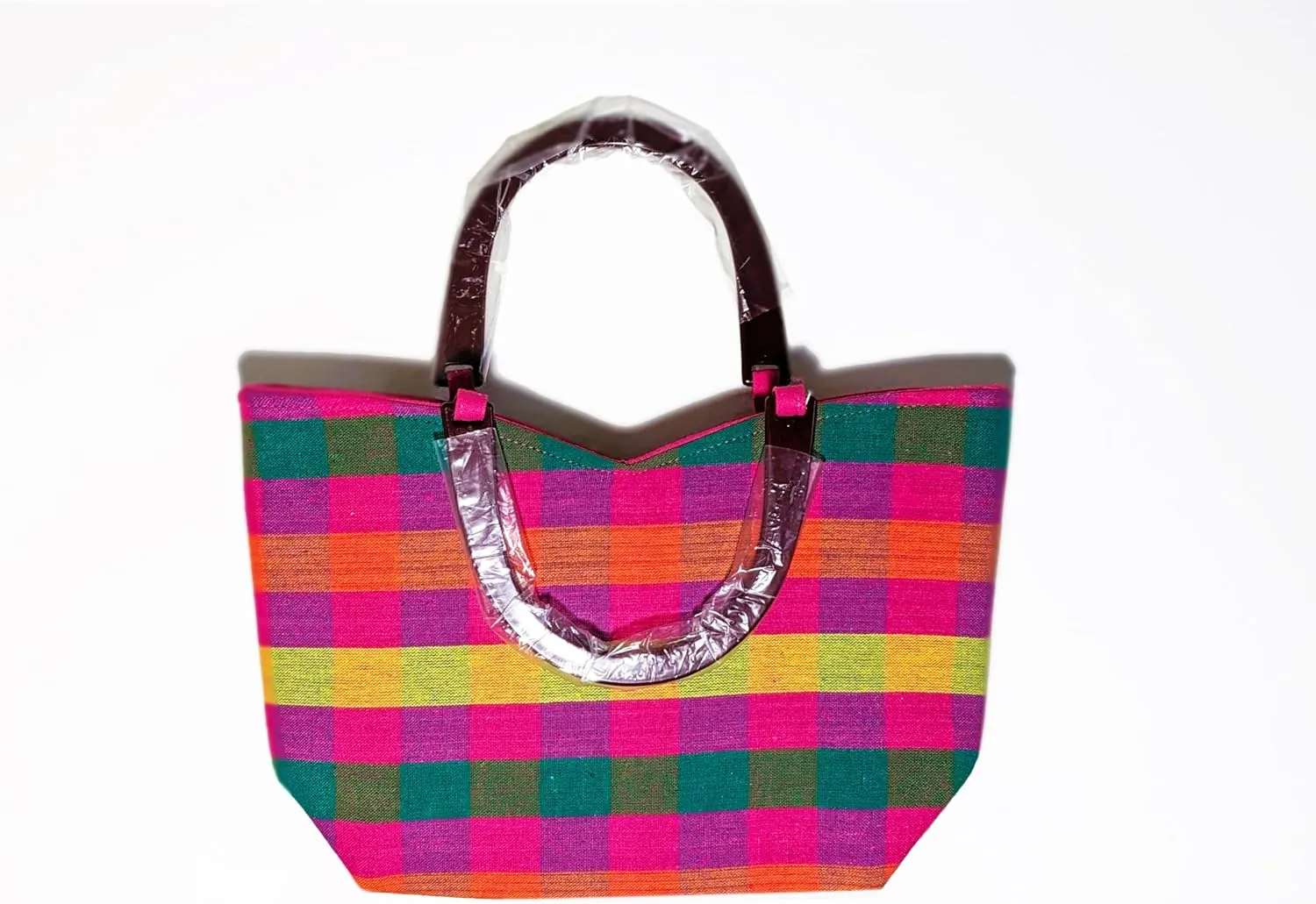 Cotton Handloom Hand bag, Great for everyday use, Double handles, Light weight
