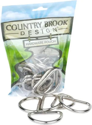 Country Brook Design - 2 Inch Welded D-Rings