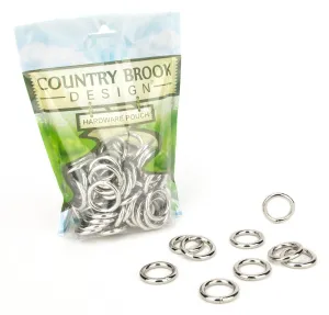 Country Brook Design - 3/4 Inch Welded Heavy O-Rings (Pack of 50)