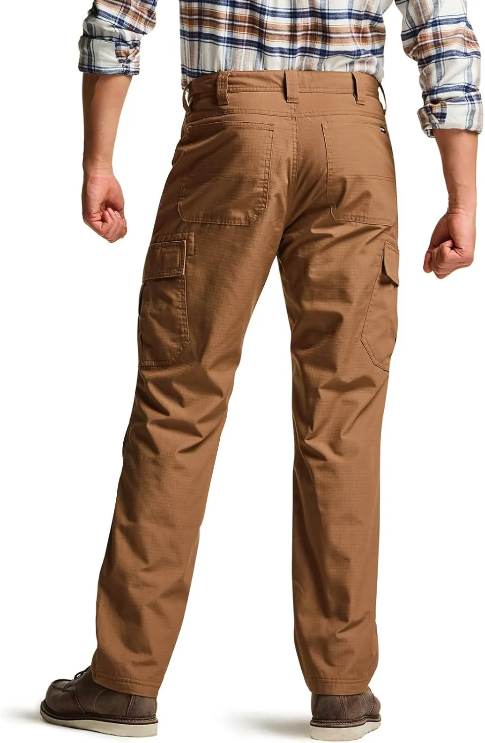 CQR Men's Winter Tactical Cargo Pants, Thermal Fleece Lined Outdoor Snow Ski Hiking Work
