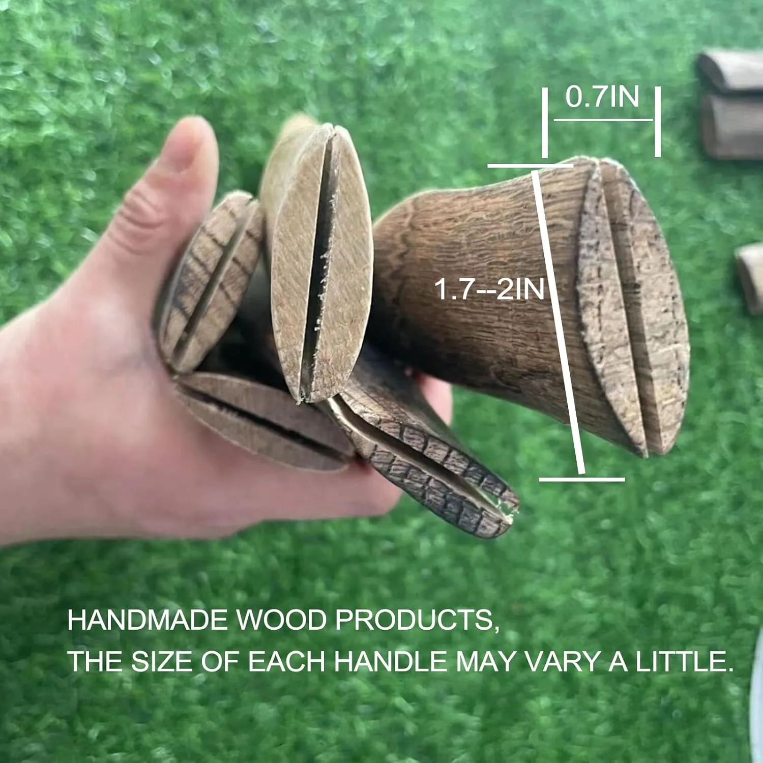 Craftsman's Choice: 2-Pack Axe Handle Replacement | 24in 17in | Wooden Handles for Axe