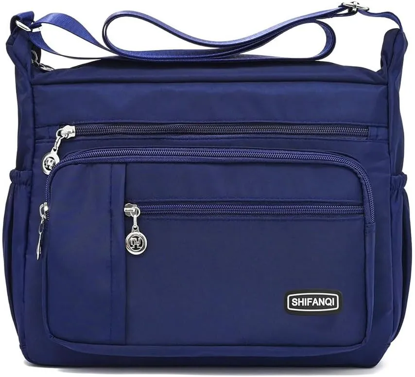 Crossbody Bag for Women,Multi Pockets Cross Body Purses for Women, Ladies Shoulder Bag, Travel Purses and Handbags