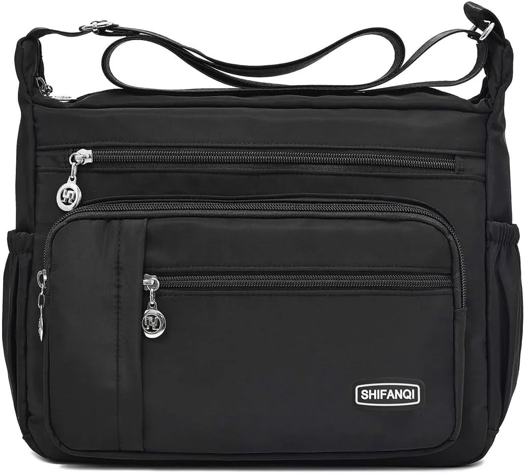 Crossbody Bag for Women,Multi Pockets Cross Body Purses for Women, Ladies Shoulder Bag, Travel Purses and Handbags