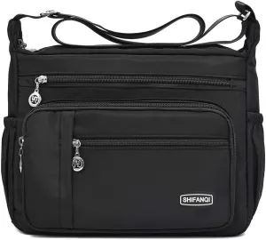 Crossbody Bag for Women,Multi Pockets Cross Body Purses for Women, Ladies Shoulder Bag, Travel Purses and Handbags
