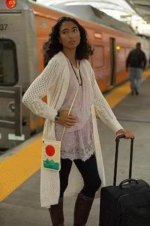 Crossbody Bag with Strap - Design by Budi Kwan (Indonesia) The Ocean, The Sea, The Wave