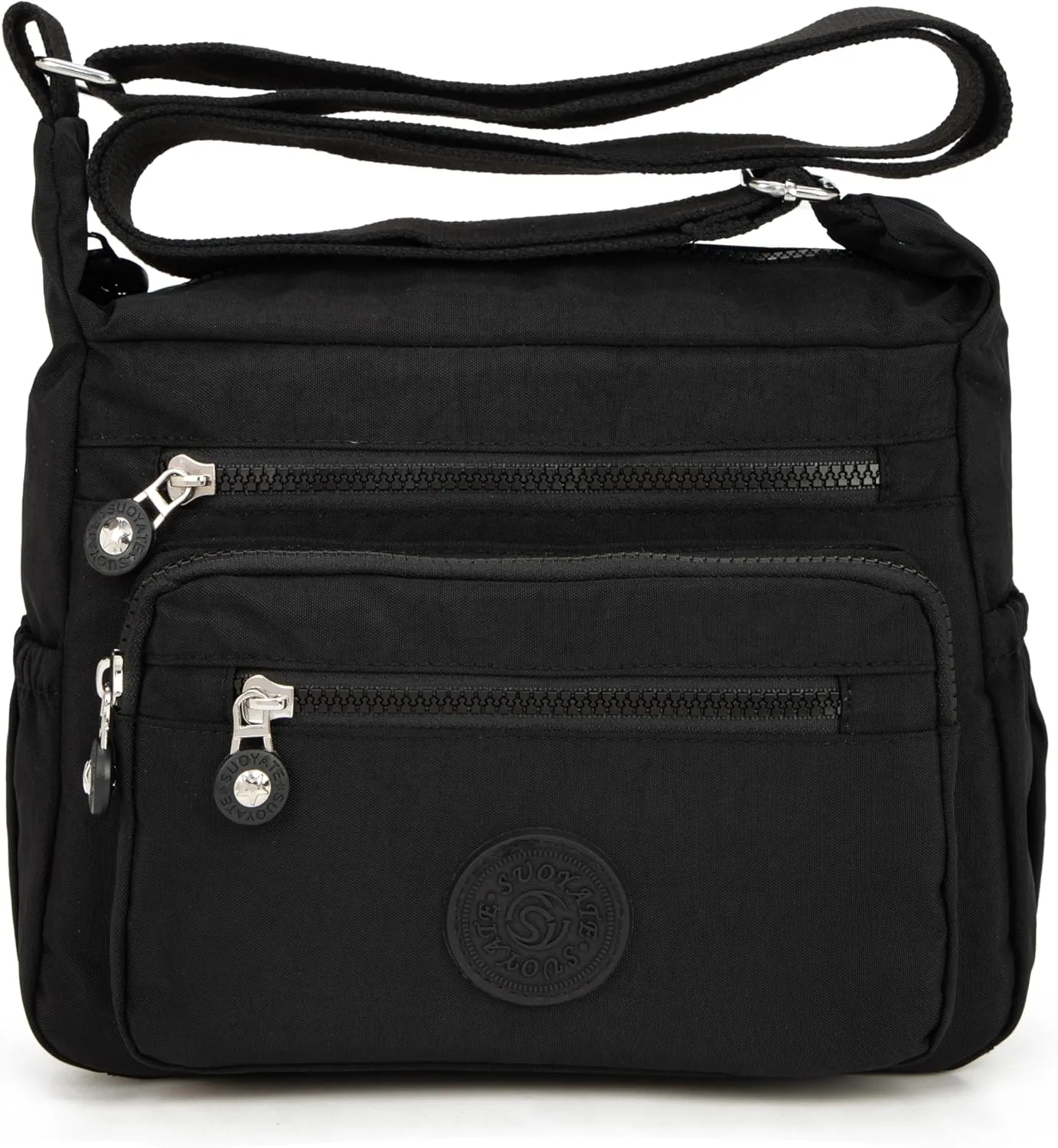 Crossbody Purses for Women Lightweight Shoulder Handbags Waterproof Nylon Travel Bag Ladies Pocketbooks