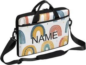 Custom Laptop Bag with Name Personalized 15 Inch Shoulder Computer Bag