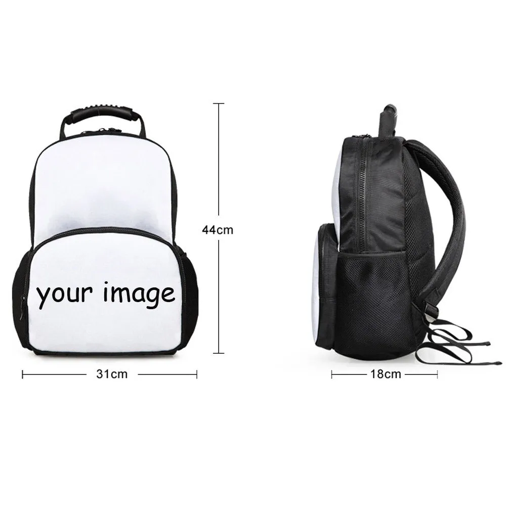 Cute Pug Dog Printed Bagpack