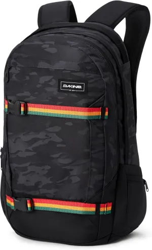 Dakine Mission Backpack 25L - Black Vintage Camo, One Size