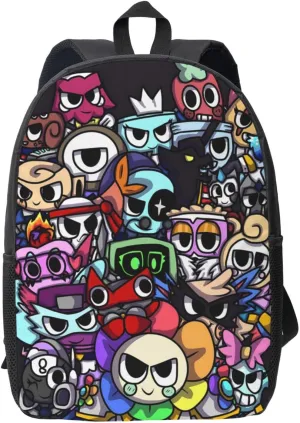 Dandys World Backpack Lightweight Laptop Backpack Cute Travel Backpacks For Unisex 17in