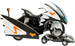 DC Retro 6IN - BATCYCLE with Side CAR