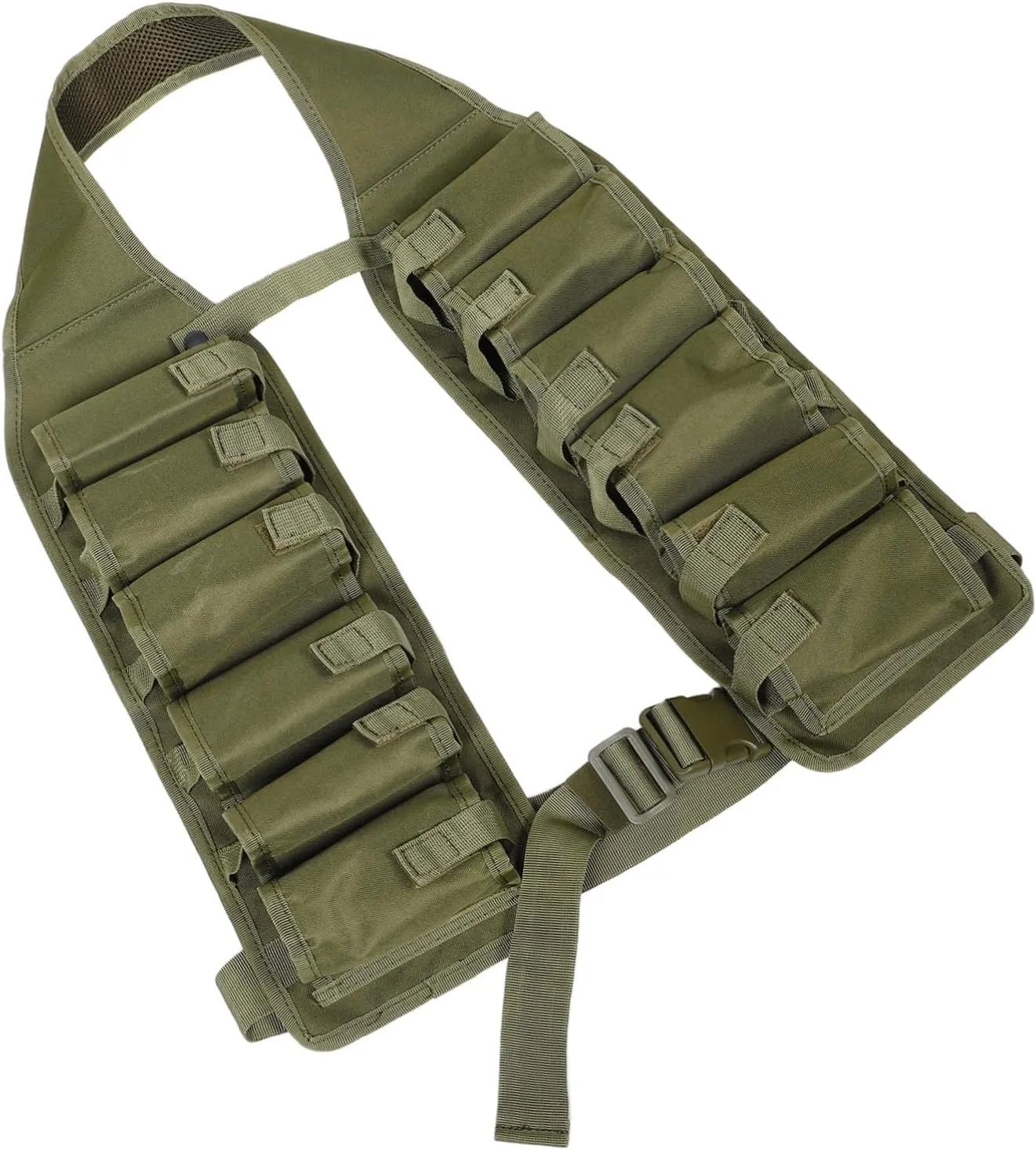 DECHOUS Men's Beer Vest Adjustable Beer Belt Fanny Pack for Outdoor Camping Travel and Hiking