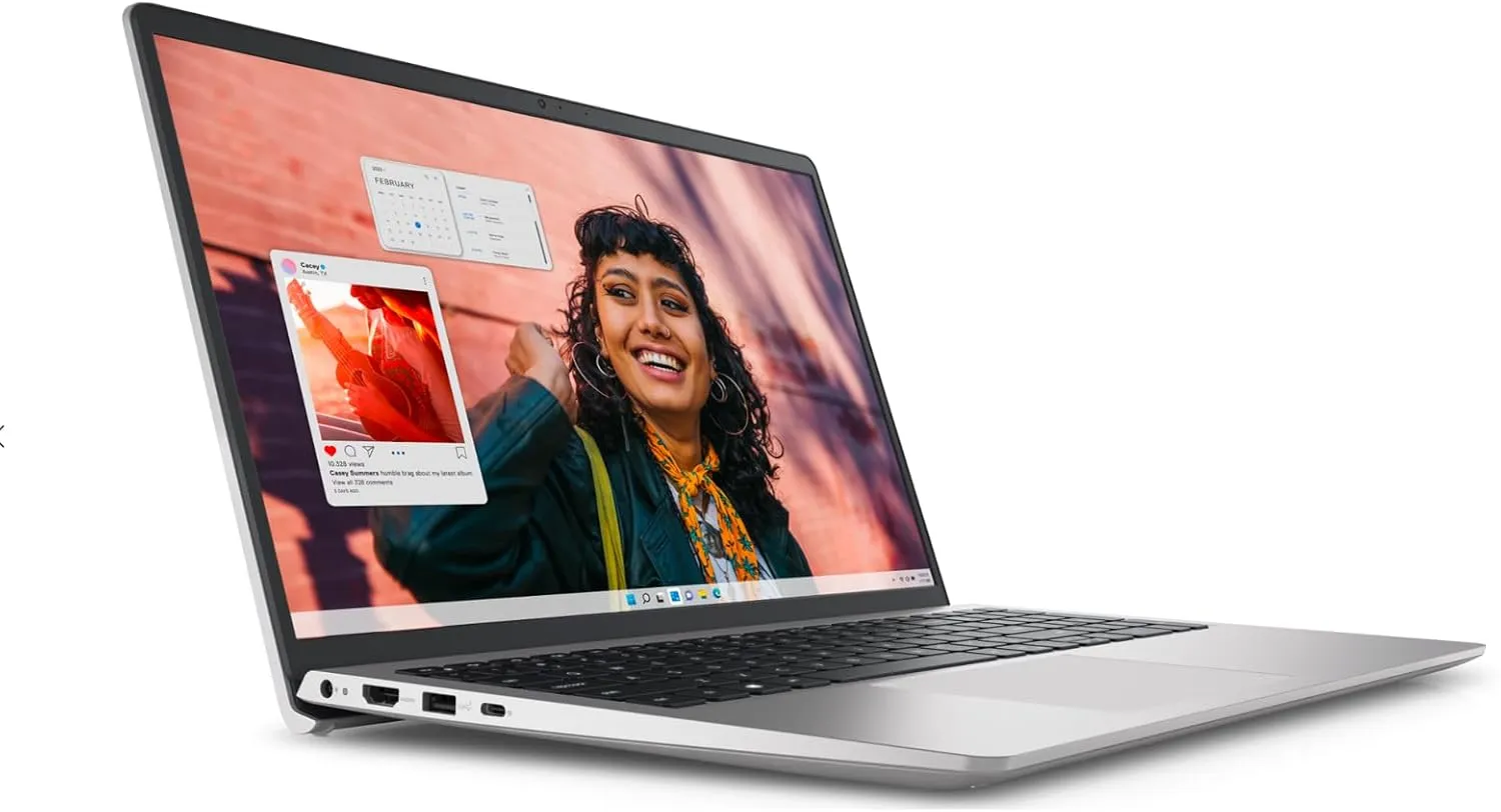 Dell Inspiron 15 Business Laptop | 15.6" IPS FHD Display | w/Office & External DVD Drive | Intel i7-1355U | Intel Iris Xe Graphics | Backlit KB | Win 11 Pro | Wi-Fi 6 | 16GB RAM | 1 TB SSD