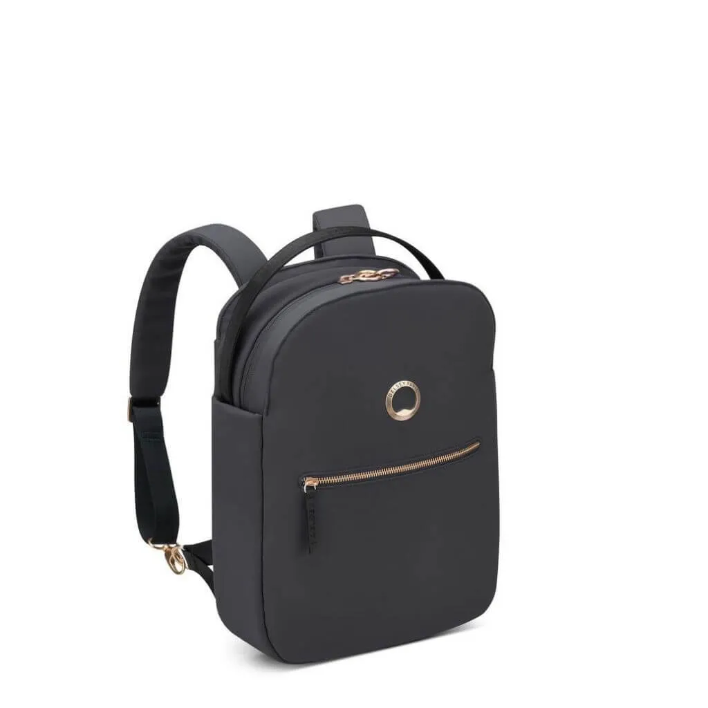 Delsey Securstyle 13.3” Laptop Backpack - Black