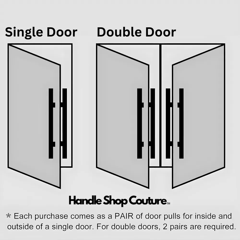 DENDRO / Long Entrance Door Handles Push Pull