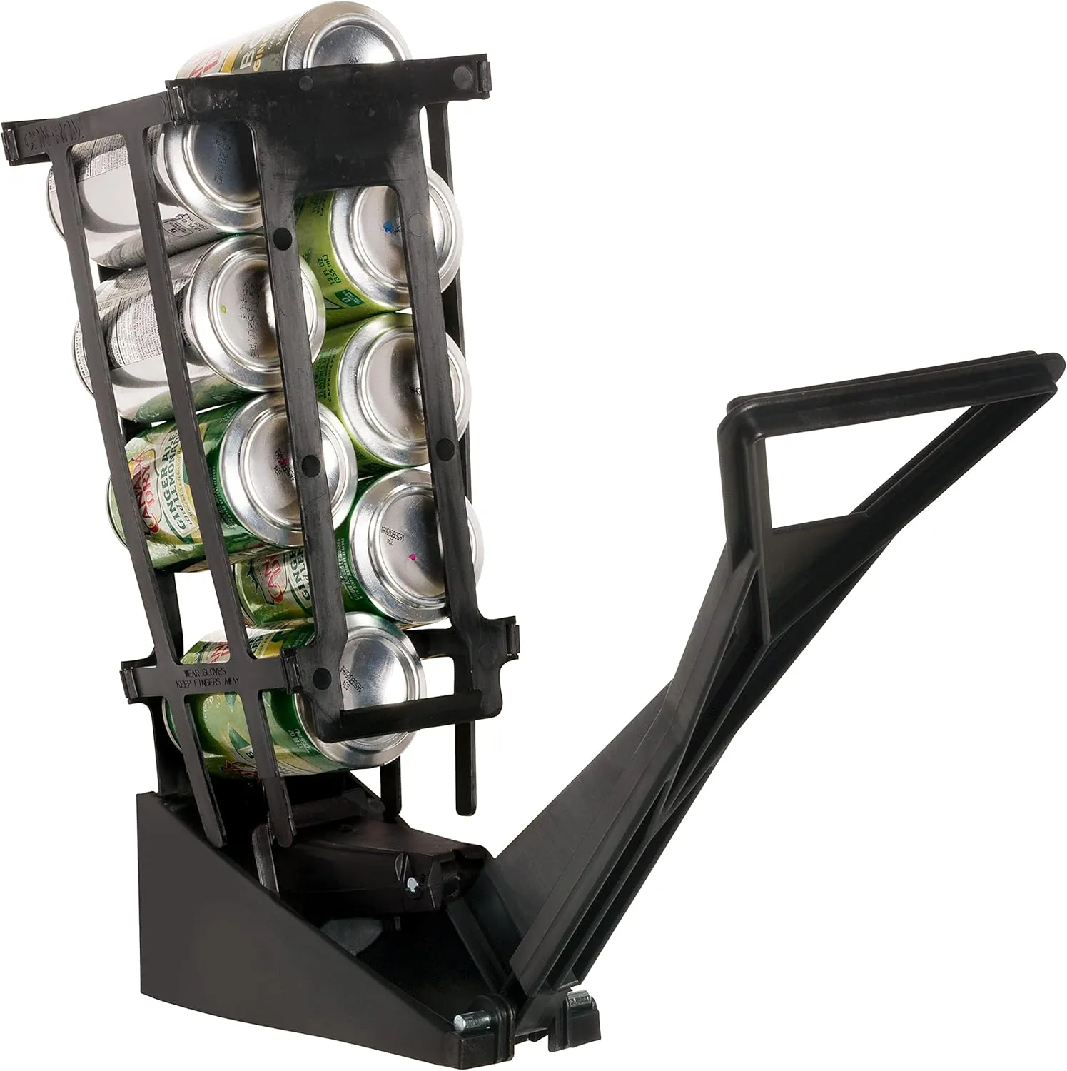 Dial Industries M92 Wall Mounted Beer, Soda, Aluminum 12oz Can Crusher for Recycling