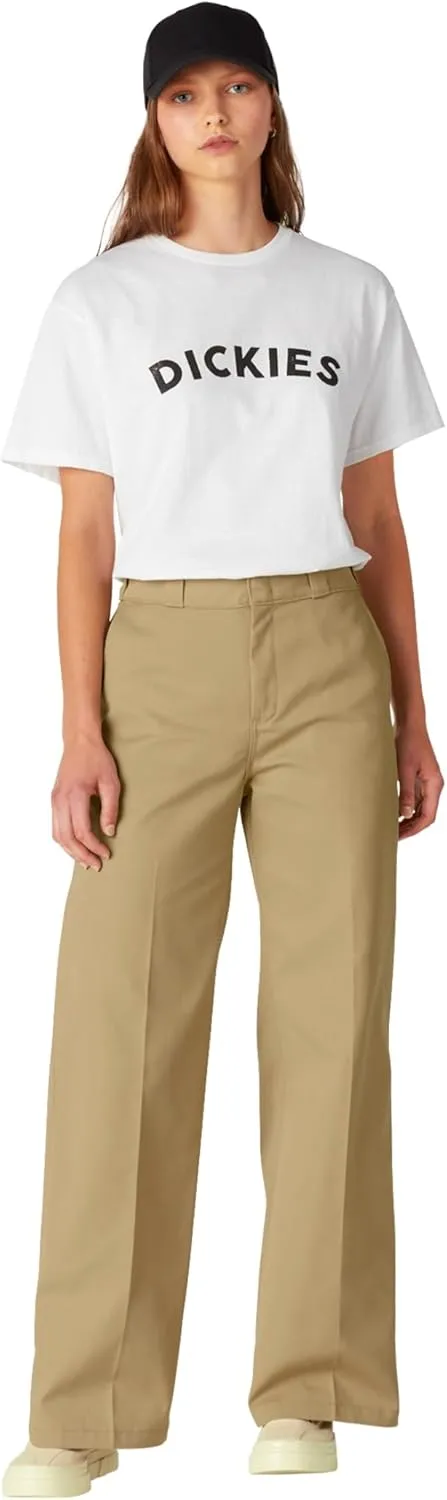 Dickies Womens Regular Fit Wide Leg Work Pants