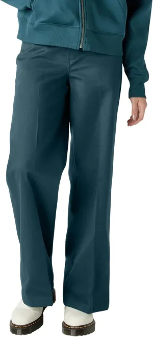 Dickies Womens Regular Fit Wide Leg Work Pants
