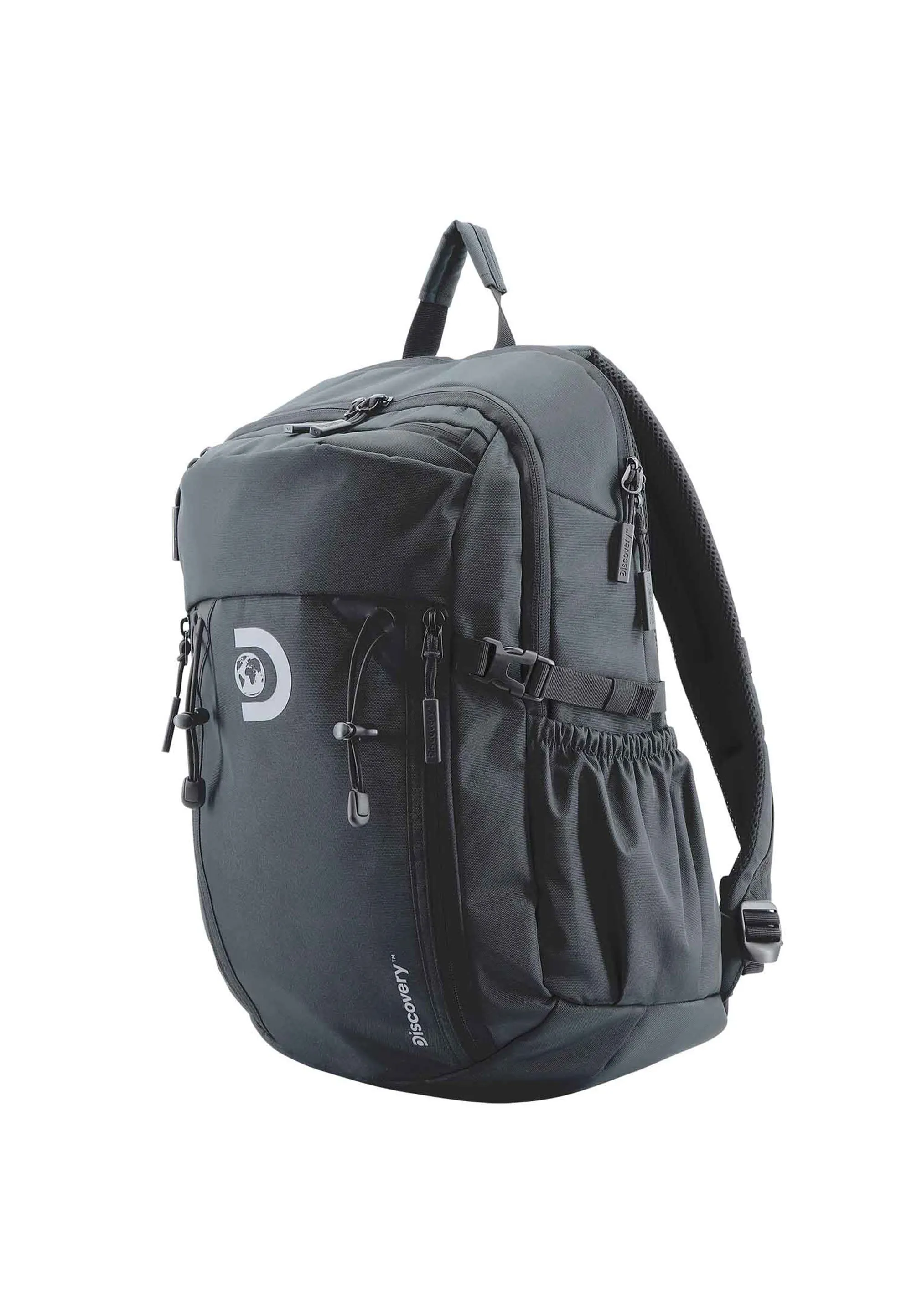Discovery Metropolis Laptop Backpack  / School Backpack -D00213 Black