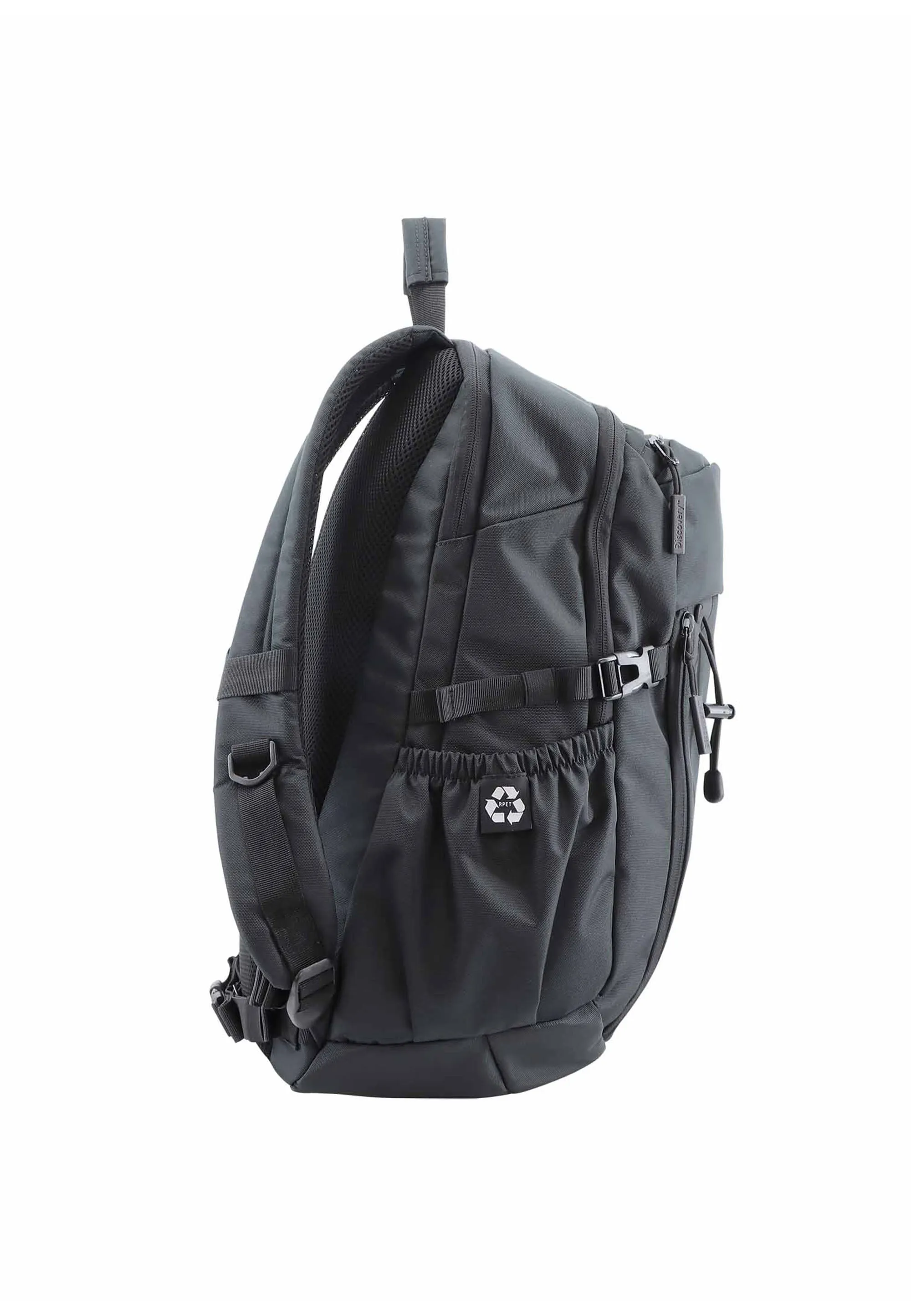 Discovery Metropolis Laptop Backpack  / School Backpack -D00213 Black