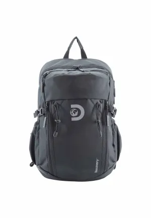 Discovery Metropolis Laptop Backpack  / School Backpack -D00213 Black