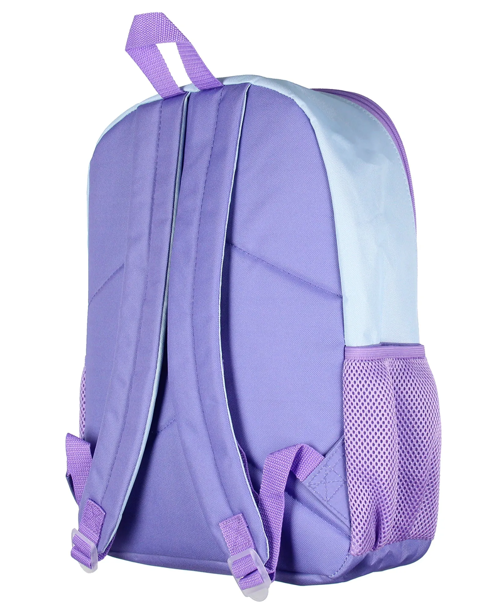 Disney Frozen Elsa 16" Girls Bag School Travel Backpack With Reflective Designs