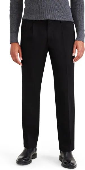 DOCKERS Mens Classic Fit Signature Iron Free Khaki With Stain Defender Pants - Pleated (Regular and Big & Tall)