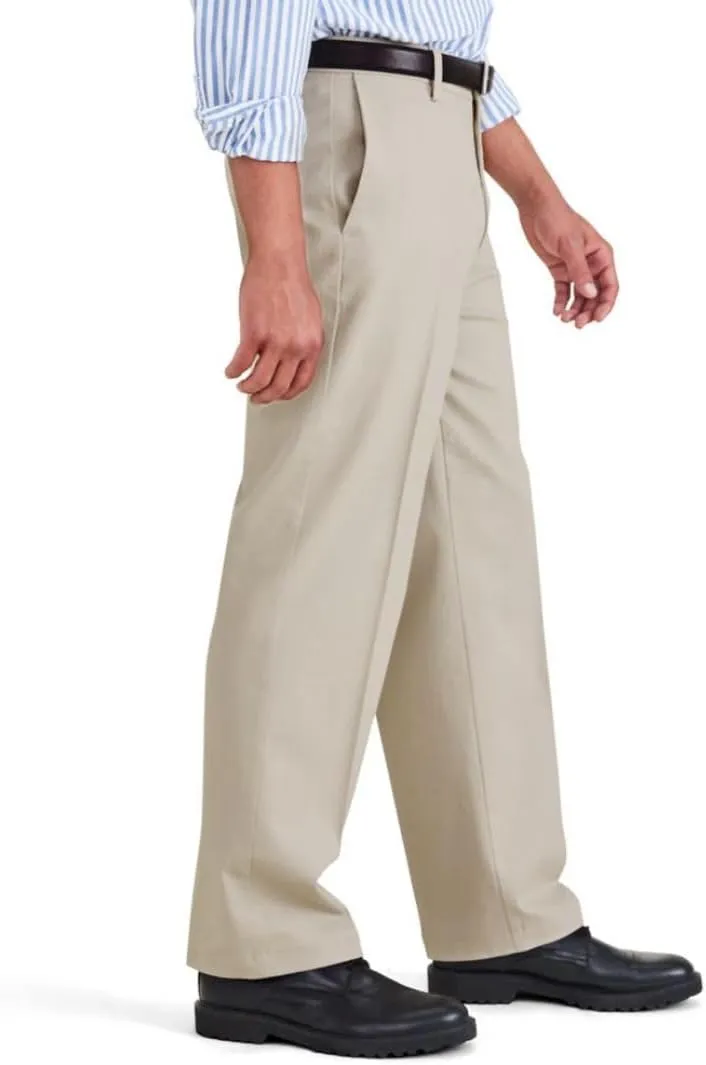 DOCKERS Mens Relaxed Fit Signature Iron Free Khaki With Stain Defender Pants