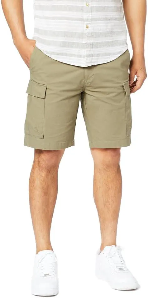 Dockers Men's Tech Cargo Straight Fit Smart 360 Tech Shorts (Regular and Big & Tall)